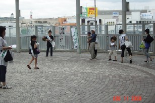 平成21年度　終戦記念日に向けての街頭啓発11