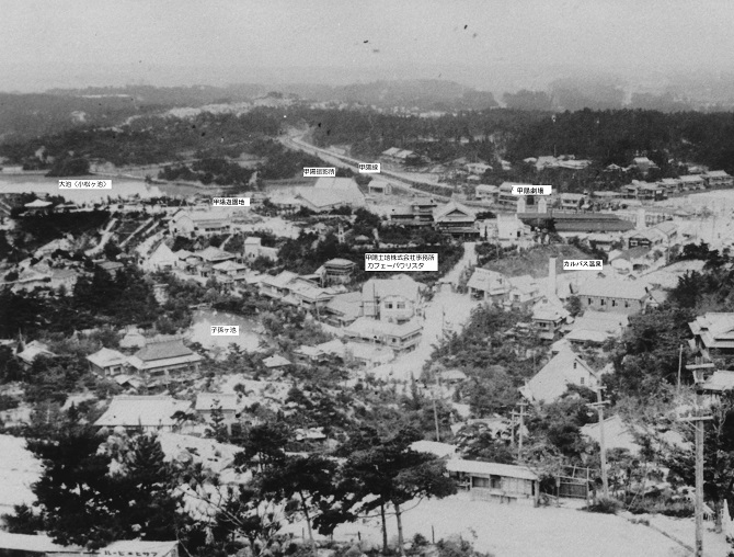 甲陽公園遠望