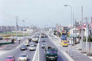 昭和45年　若山町交差点