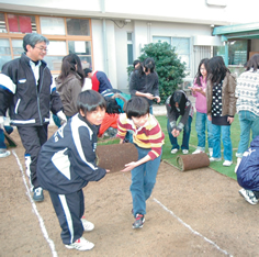 鳴尾北小学校の校庭 鳴尾北小学校の校庭
