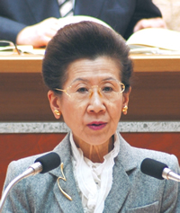 原田園子教育委員長 原田園子教育委員長