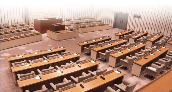 議場 議場