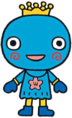 西宮まちたび博 キャラクター「水色の妖精」 西宮まちたび博 キャラクター「水色の妖精」