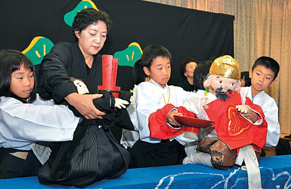写真:子ども人形劇講座 写真:子ども人形劇講座
