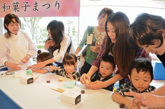 写真：和菓子まつり