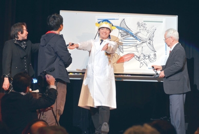 環境まちづくりフォーラム講演の様子 環境まちづくりフォーラム講演の様子