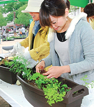 写真:園芸教室 写真:園芸教室