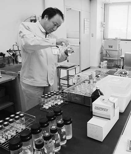 写真:水質検査計画 写真:水質検査計画