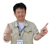 美化企画課 宮本さん 美化企画課 宮本さん