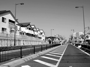 写真:市道の無電柱化 写真:市道の無電柱化