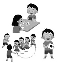 イラスト:子供 イラスト:子供