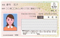 写真:個人番号(マイナンバー)カード 写真:個人番号(マイナンバー)カード