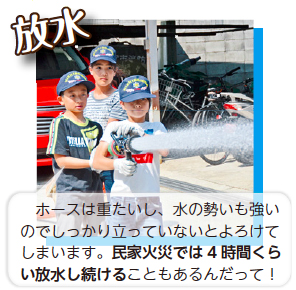 写真:放水 写真:放水