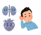 イラスト:からだの声を聞くイメージ イラスト:からだの声を聞くイメージ