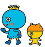 写真:イラスト:西宮市観光キャラクターみやたんとみにゃっこ イラスト:西宮市観光キャラクターみやたんとみにゃっこ