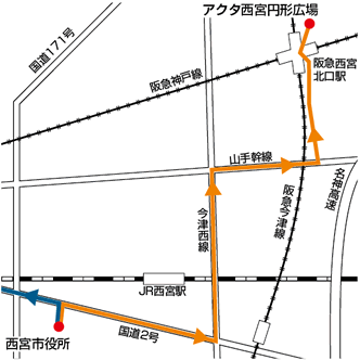 RUN伴コースマップ 画像:RUN伴コースマップ