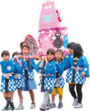 写真:こどもみこし 写真:こどもみこし