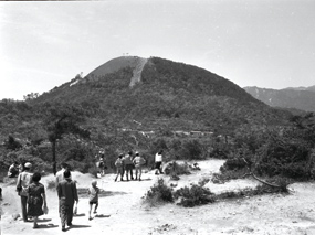 写真：甲山（昭和30年代）