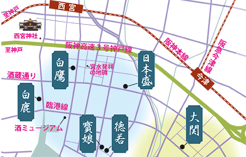 画像:蔵開地図 画像:蔵開地図
