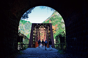 写真:JR福知山線廃線敷 写真:JR福知山線廃線敷