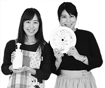 写真:眞島保健師 山本保健師 写真:眞島保健師 山本保健師
