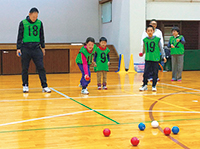 写真：スポーツ体験会の様子