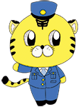 画像:甲子園警察署 特殊詐欺被害防止キャラクター「トラポリス」 画像:甲子園警察署 特殊詐欺被害防止キャラクター「トラポリス」