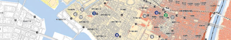 画像:防災マップ 画像:防災マップ