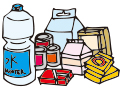 イラスト:非常用備蓄品 イラスト:非常用備蓄品
