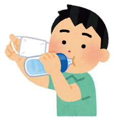 イラスト:マスク着用・こまめな熱中症対策 イメージ イラスト:マスク着用・こまめな熱中症対策 イメージ