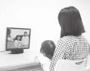 写真:かおテレビ体験の様子 写真:かおテレビ体験の様子