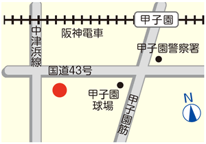 地図：歯科総合福祉センター