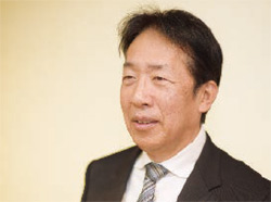写真:西宮市医師会 伊賀会長 写真:西宮市医師会 伊賀会長