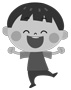 イラスト:楽しんでいる男の子 イラスト:楽しんでいる男の子