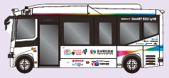自動運転EVバスのイメージ画像