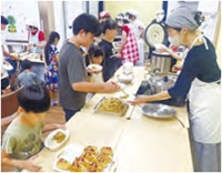 写真：子ども食堂