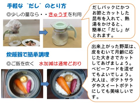 簡単な出汁の作り方と炊飯器調理法