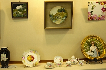 磁器絵付作品