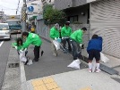 けやき散歩道ごみ拾い