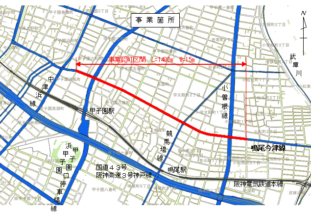 事業箇所図