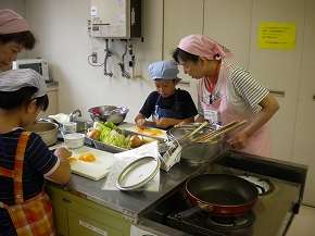 こどもエコ料理教室の様子6