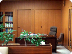 市長の執務室のイメージ