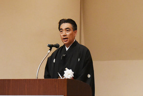 記念式典　市長挨拶