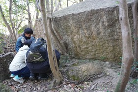 冬の史跡探訪「大坂城石垣石丁場跡と大阪城」