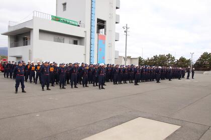 第29回西宮市消防団消防操法大会