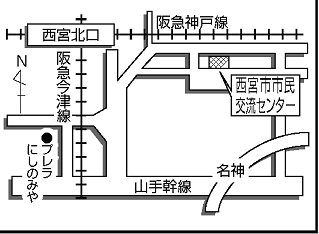 市民交流センター地図画像