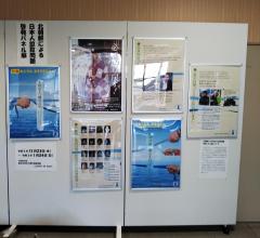 「北朝鮮による日本人拉致問題啓発パネル展」北部図書館での開催の様子1