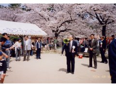 西宮さくら祭りにて　