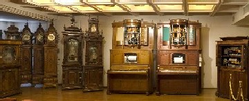 堀江オルゴール博物館画像（1階展示室）