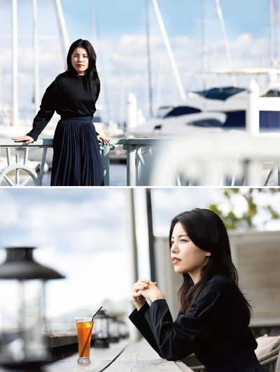 井戸川射子さん画像2,3